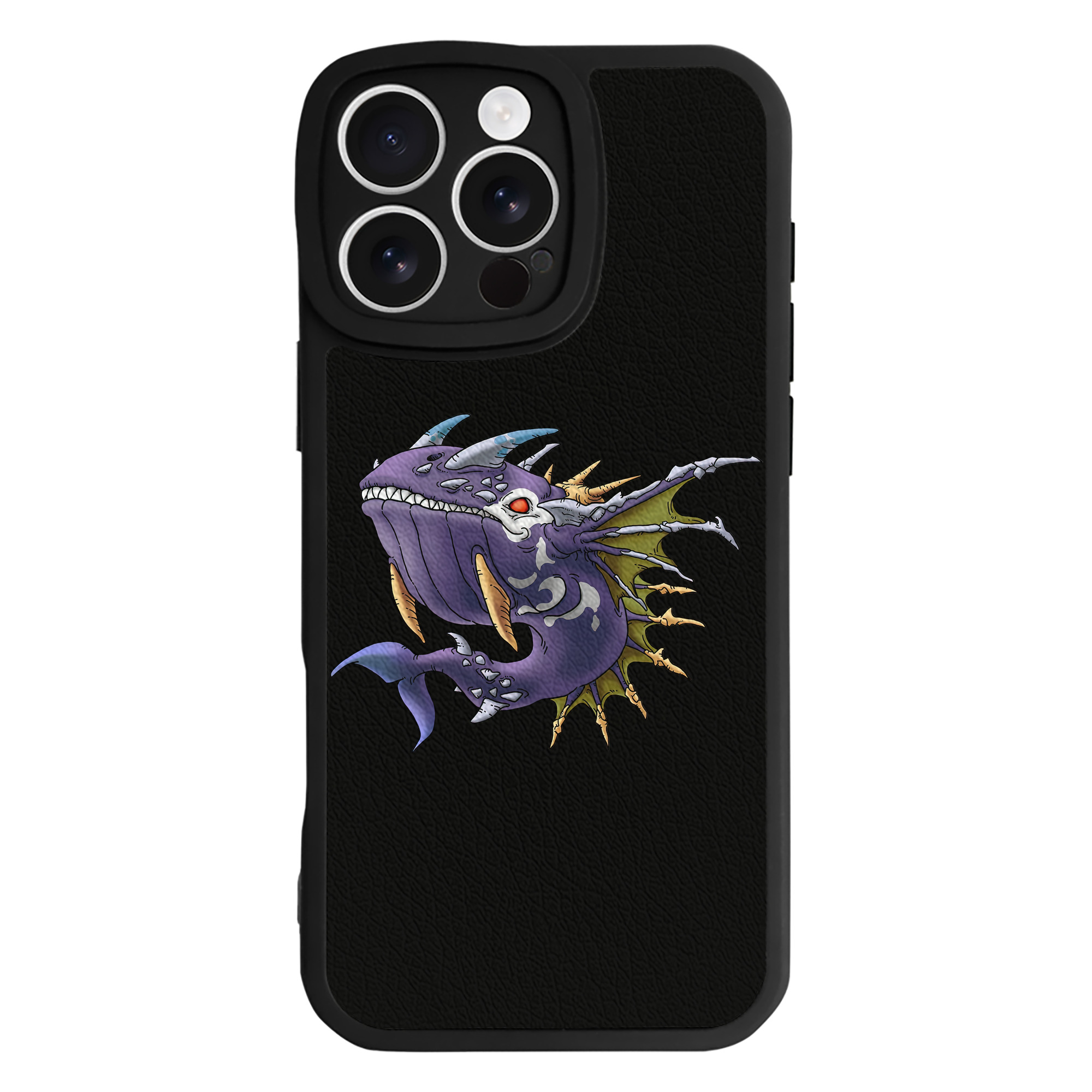 （画像用） ドラゴンクエスト Doragon Kuesuto Dragon Quest 【iPhone 16シリーズ対応】シリコンスマホケース（レザー調） 材質：シリコン